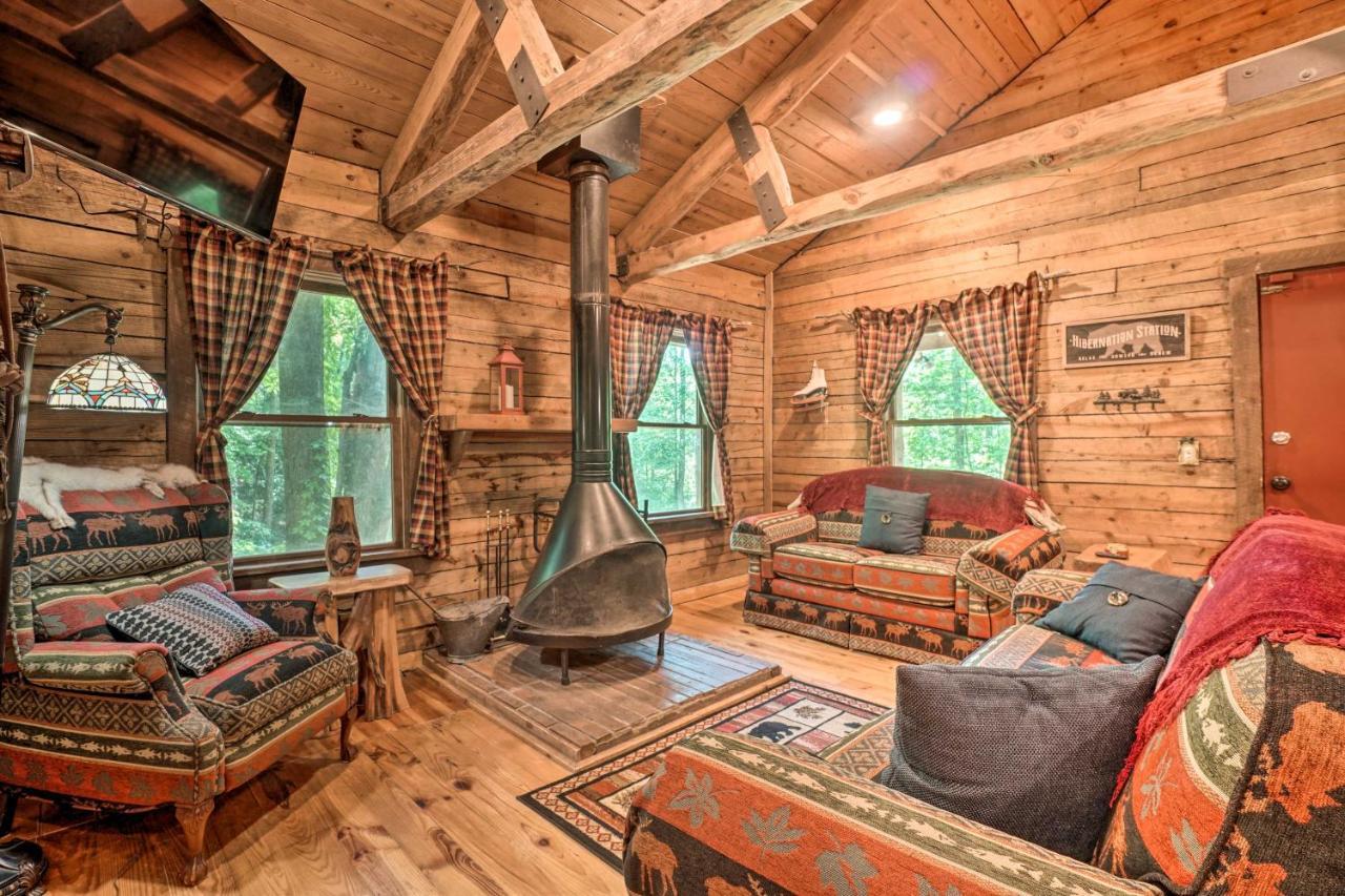North Georgia Mtn Escape With Hot Tub And Games! Villa Sautee Nacoochee Dış mekan fotoğraf