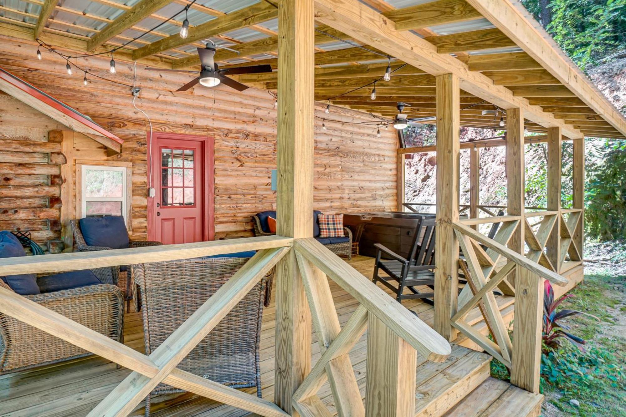North Georgia Mtn Escape With Hot Tub And Games! Villa Sautee Nacoochee Dış mekan fotoğraf