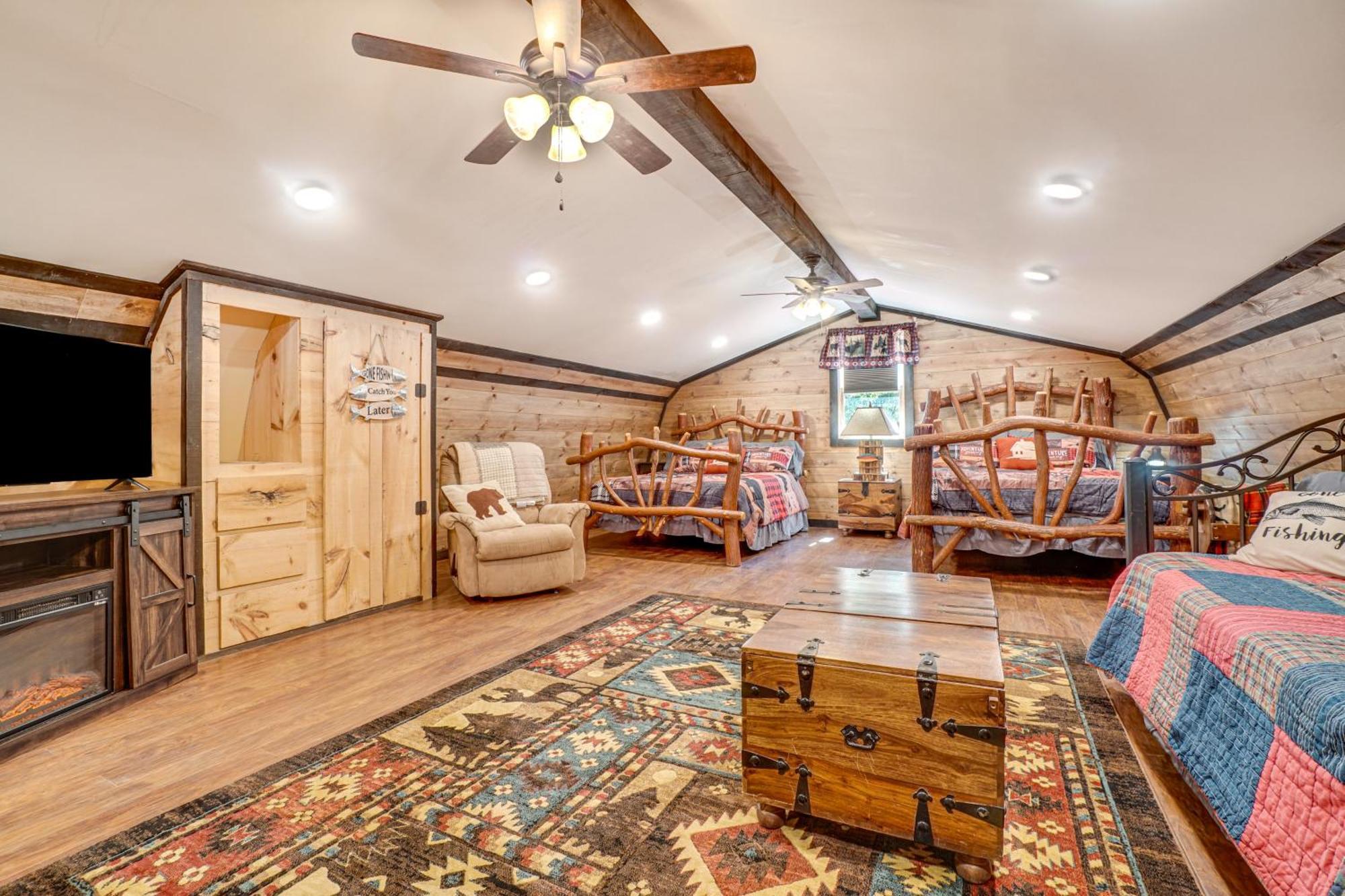 North Georgia Mtn Escape With Hot Tub And Games! Villa Sautee Nacoochee Dış mekan fotoğraf