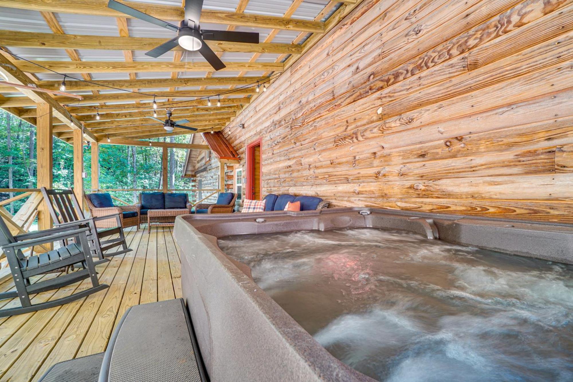 North Georgia Mtn Escape With Hot Tub And Games! Villa Sautee Nacoochee Dış mekan fotoğraf